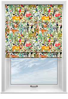 King of the Jungle, Safari - Roman Blind